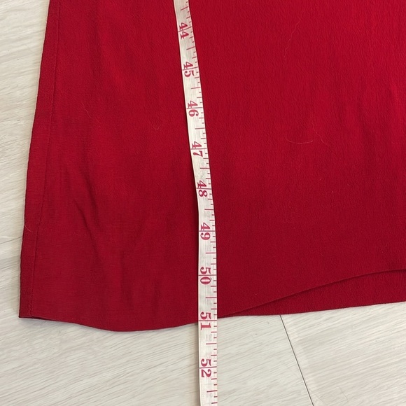 Maeve Grier Red Midi Wide Leg Jumpsuit - Picture 14 of 16